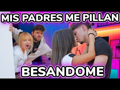 💋 ¡¡MIS PADRES ME PILLAN BESANDOME CON MI NOVIO!! 👩‍❤️‍💋‍👨   *termina mal*