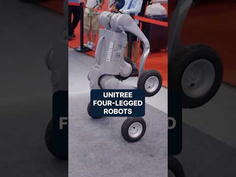 Unitree four-legged robots | Robots and technologies in China ...