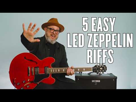 5 Easy Led Zeppelin Riffs (Perfect for Beginners)