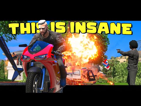 This GTA 5 Robbery was INSANE