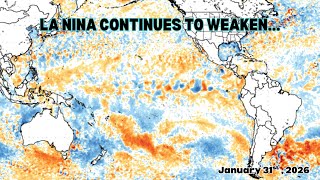 La Nina Continues to Barely Hold On, Will El Nino Form Later?
