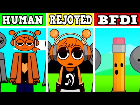 Incredibox Sprunki | Human VS Rejoyed VS BFDI