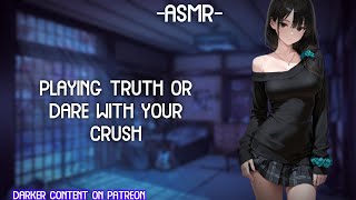[ASMR] [ROLEPLAY] ♡crush wants to play truth or ...♡ (binaural/F4A)