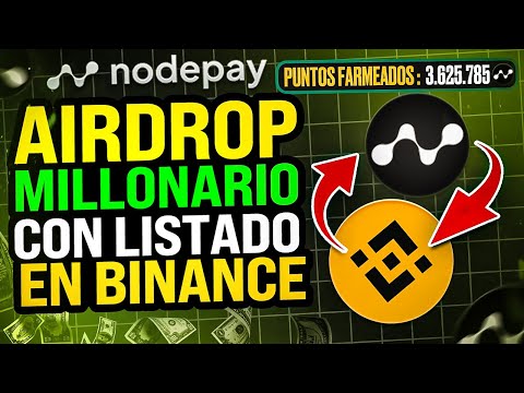 ¡AIRDROP MILLONARIO MEJOR QUE GRASS QUE SALE EN NOVIEMBRE! - FARMEA $NODEPAY *PASO A PASO*