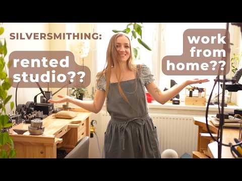 JEWELRY WORKSHOP at home or renting a space?? Silversmithing