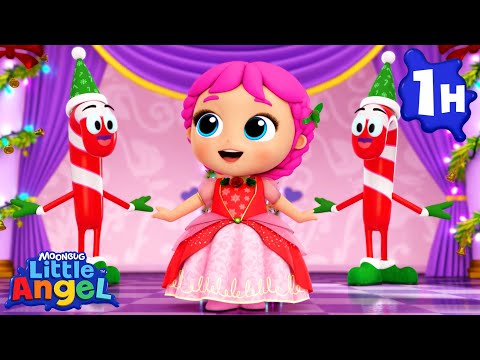 Jill and the Nutcracker |  Little Angel 1 HR | Moonbug Kids - Fun Stories and Colors