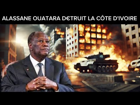 ALASSANE OUATARA d€truit la Côte d'Ivoire à petit feu