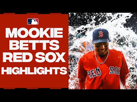 MVP Mookie! Mookie Betts was a dominant force on the Boston Red Sox! | Mookie Betts Highlights video clip