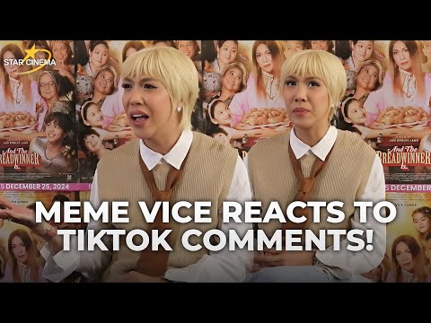 Vice Ganda reacts to social media comments! | 'And The Breadwinner Is...'