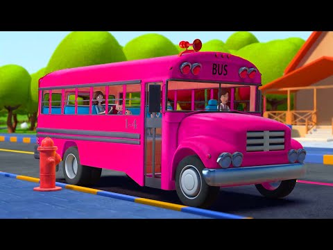Wheels On The Bus - Kids Songs and Nursery Rhymes @BabaSharoTVKidsSongs