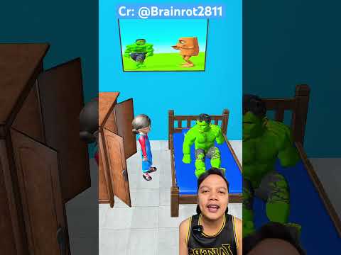 SPIDER NYALAIN TV HULK⁉️ Cr: B@Brainrot2811