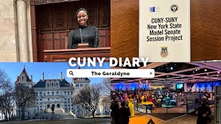 cuny diary: nys capitol, model senate in senate chamber, NY AG Letitia James & more | The Geraldyne
