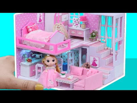 Diy Miniature Dollhouse Cardboard 💕 Diy Miniature Dollhouse Room 💕 280