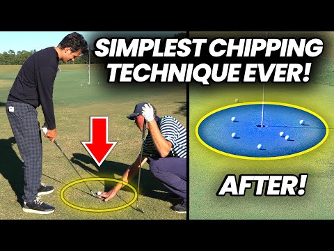 Golf's Simplest Chipping Technique Ever - It Makes You Scary Good!