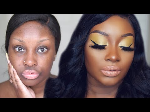 Watch Me Transform | Makeup + Styling My Mayvenn Sew In by @TheHairDoll | Makeupd0ll
