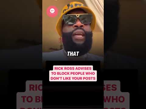 #rickross Advises ?