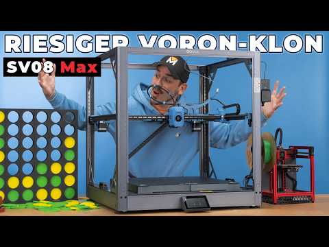 Sovol SV08 Max | XXL 3D Drucker mit Problemen UND Kaufempfehlung?!