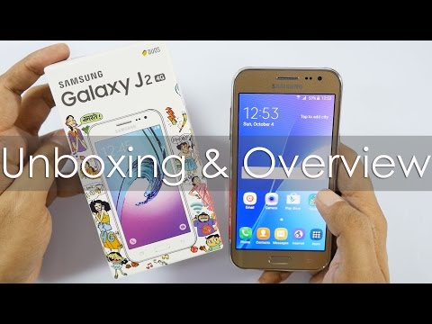 Samsung Galaxy J2 Budget 4G Smartphone Unboxing & Overview