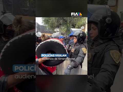 Tensión en juzgados de CDMX | Manifestantes se movilizan contra Ximena Pichel