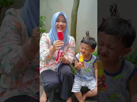 #short Azam dan Don Beli Es krim Jumbo 🍦 #salsaandfamily #eskrim