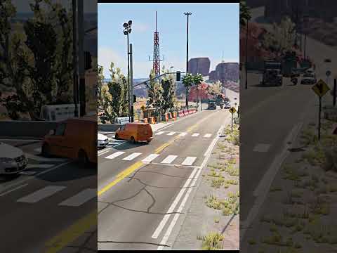 Realistic Highway Car Crashes #149