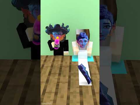 The matching picture challenge with fake Rumi demon and fake B. Saja demon!
