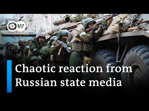 How Russia's state media reacted to the Wagner Group rebellion | DW News