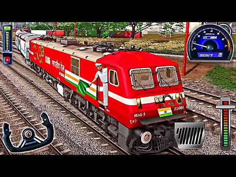 Indian Train Simulator 3D - Passenger Train Driving Game 2024 | Android Gameplay