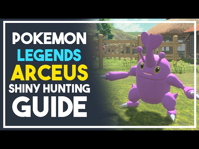 How To Shiny Hunt In Pokemon Legends Arceus - Outbreak Method + Shinies At End