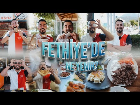 FETHİYE’DE BİR GÜNDE NE YENİR?