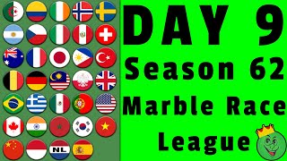 Marble Race League Season 62 Day 9 Marble Race / Marble Race King