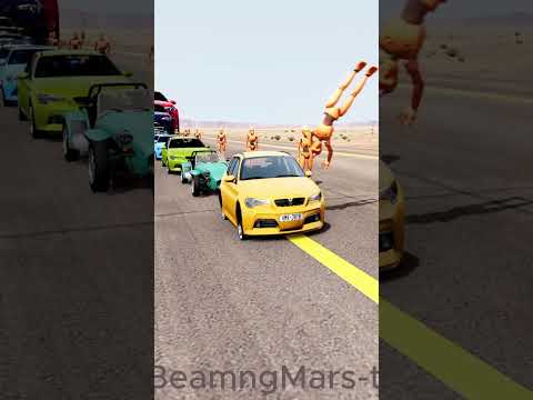 🚗BIG  &  SMALL CARS  &   GIANT PIT 💥 #10 Beamngdrive | BeamngMars-tk