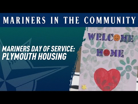 Mariners Front Office Deliver Gift Bags to Plymouth Housing Residents video clip
