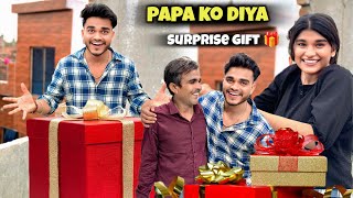 Papa ko surprise gift 🎁 de Diya 🥹 #dheerajkevlogs
