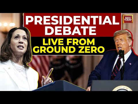 Trump vs Harris Debate LIVE | US Presidential Debate LIVE | India Today Live From Ground Zero