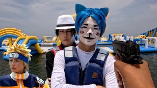 【VS無惨】海の上の無限城で無惨を倒しまくれ！！