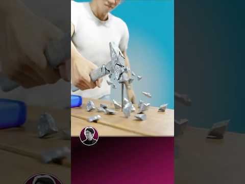 El martillo de hielo que sí funciona ❄️🔨 #AndrésdeLeón #shorts