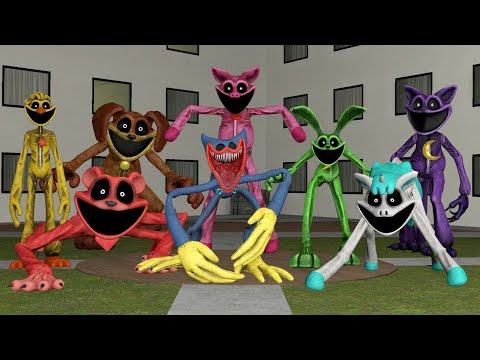 NEW HUGGY WUGGY Monsters Chase in The Liminal Hotel | Garry's Mod |Poppy Playtime