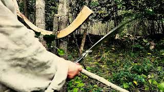The will of Ric Nagualero. Bushcraft-vise, softener for skin, tool skin tanning. *New video*