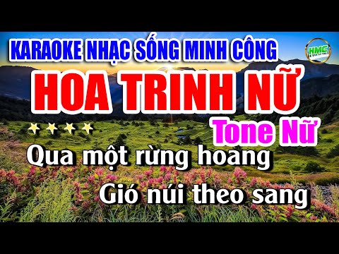 Karaoke Nhạc Sống Tone Nữ Dễ Hát | Chọn Lọc Nhạc Trữ Tình BOLERO – HOA TRINH NỮ