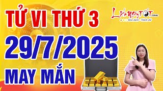 Tử Vi Hàng Ngày 29/7/2025 Thứ 3 Chúc Mừng Con Giáp May Mắn Ập Đến Tiền Tài Vượng Phát Chưa Từng Thấy