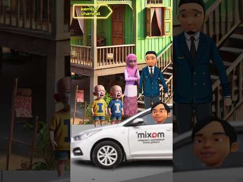 ayah upin ipin kecelakaan pesawat, semua jadi sedih 😭😭