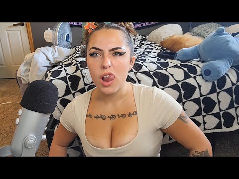 asmr- putting random shiz on the mic 💖 aggressive tapping & scratching sounds 💖