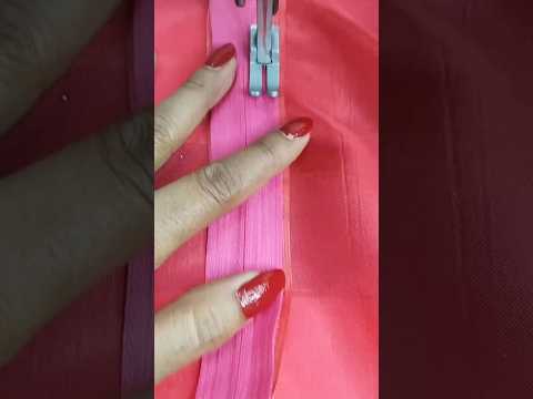 Hey, check out how to put in a zipper 🤔 🪡 #pants #plazo