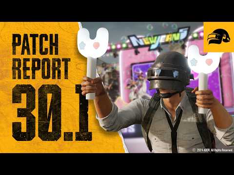 PUBG | Patch Report #30.1 - PUBG x NewJeans Collab, SMG Rebalance, Ranked Updates