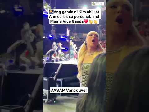 Anne Curtis Kim Chiu and Vice Ganda ASAP Vancouver#asap #gmaartist #annecurtis