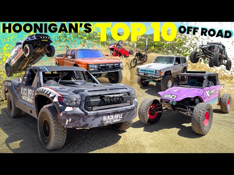 Hoonigan's Top 10 Off-Road Battles: Adrenaline-Fueled Showdown