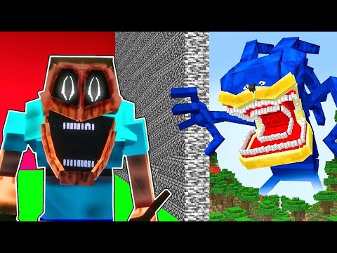 The Mimicier VS Shin Sonic (Batalla de Mobs en Minecraft)