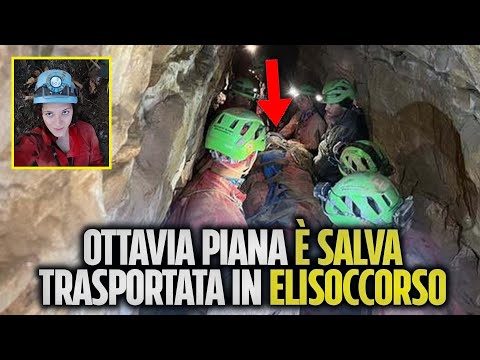 OTTAVIA PIANA, FINALMENTE È SALVA. TRASPORTATA IN ELISOCCORSO