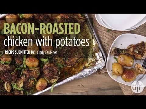 How to Make Bacon-Roasted Chicken with Potatoes | Dinner Recipes | Allrecipes.com